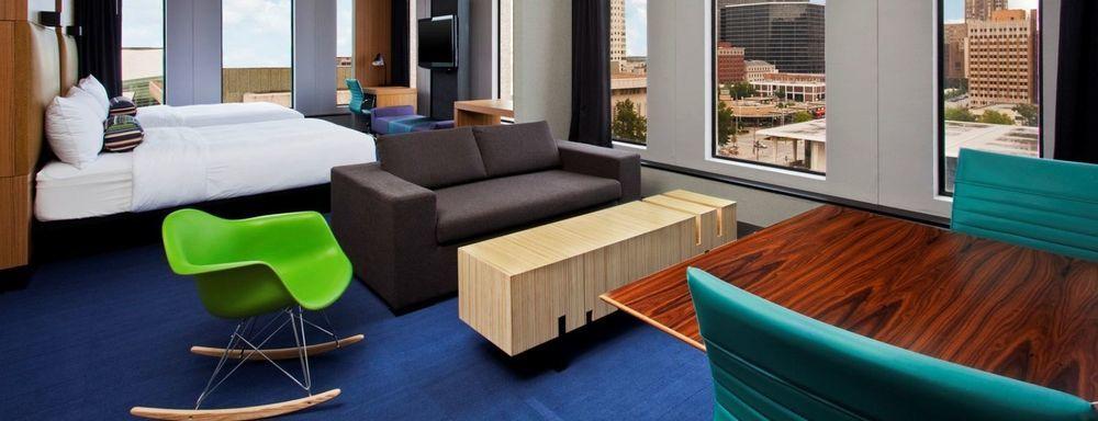 Aloft Tulsa Downtown Hotel Bagian luar foto