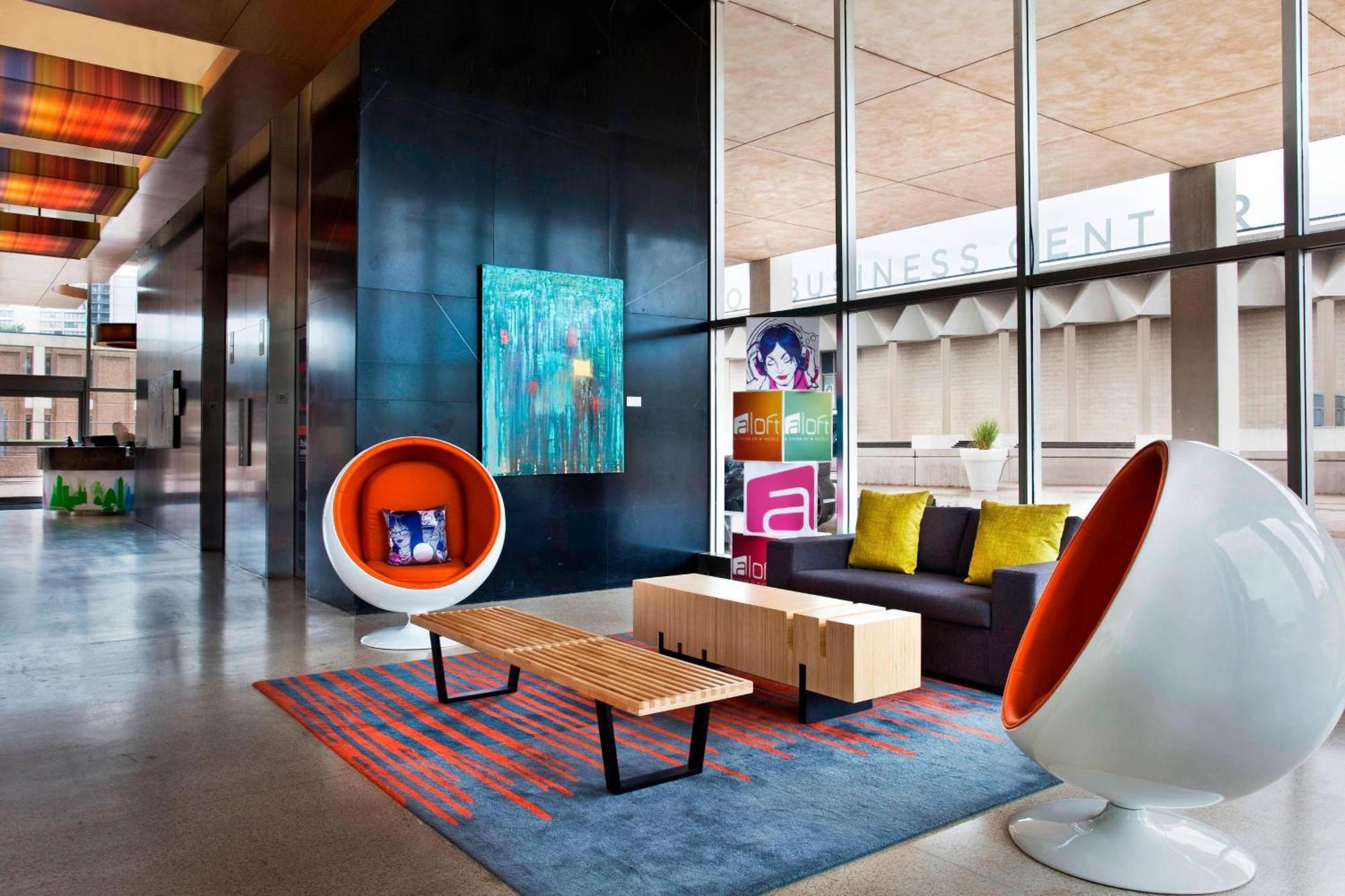 Aloft Tulsa Downtown Hotel Bagian luar foto