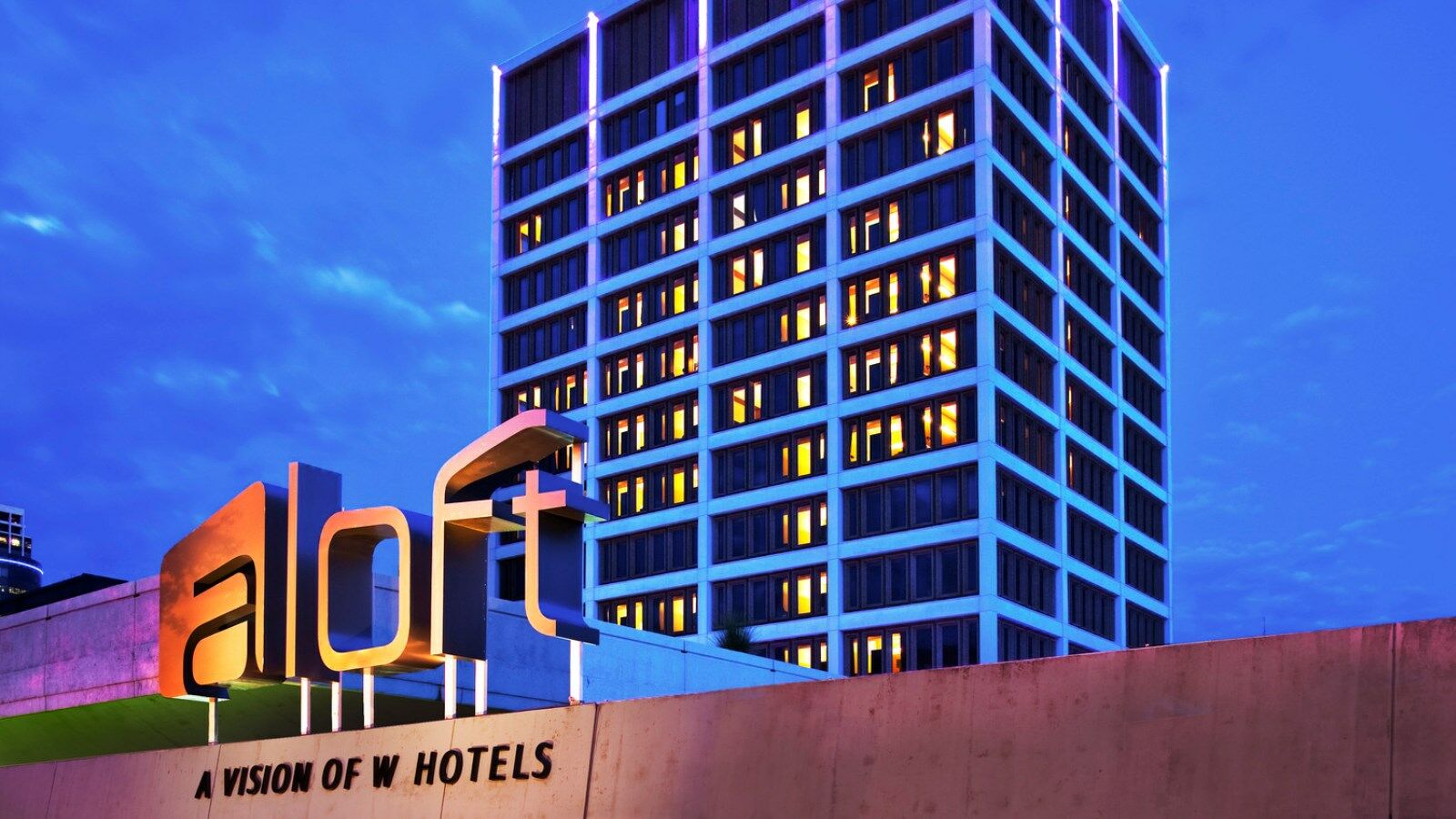 Aloft Tulsa Downtown Hotel Bagian luar foto